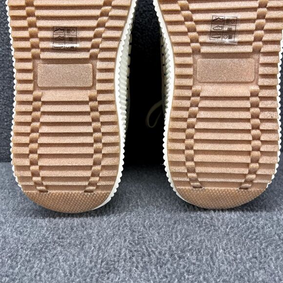 Nicole‎ Miller Shoes Womens 6.5 Beige Brita Mixed Woven sneaker - Picture 14 of 14